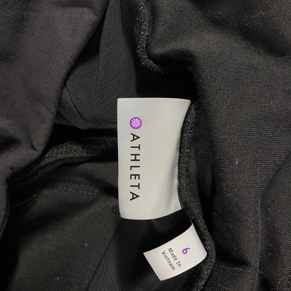 Athleta Headlands Hybrid Cargo II Tights Black High Rise Hiking Pants Womens 6 - Picture 7 of 9